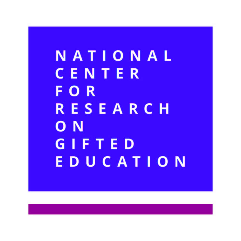 National Center for Research on Gifted Education Logo