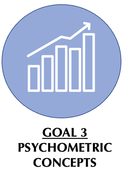 Goal 3 Psychometric Concepts