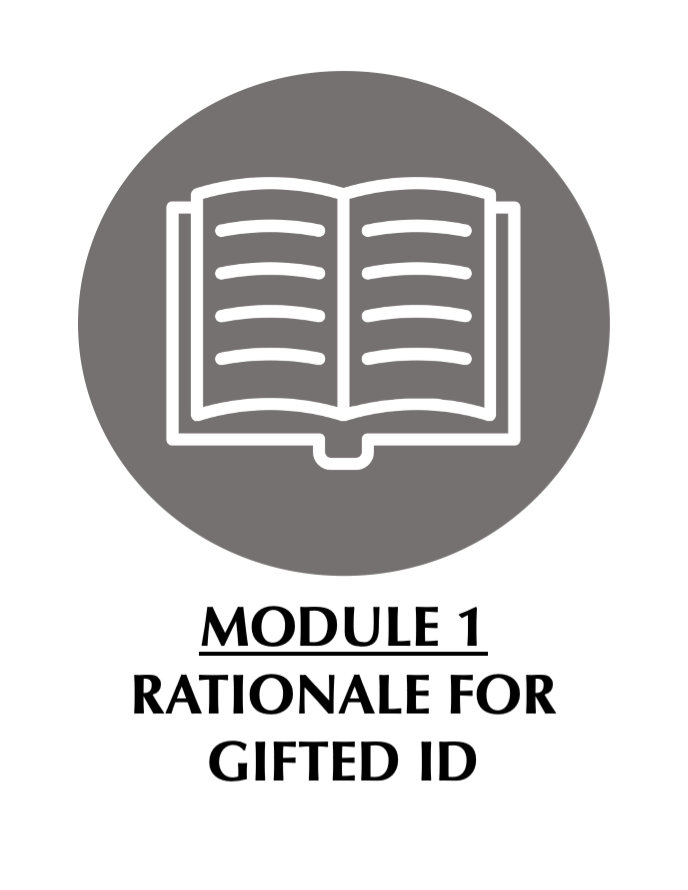 Module 1 Rationale for Gifted ID