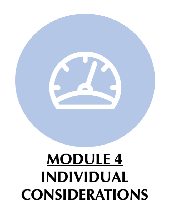 Module 4 Individual Considerations