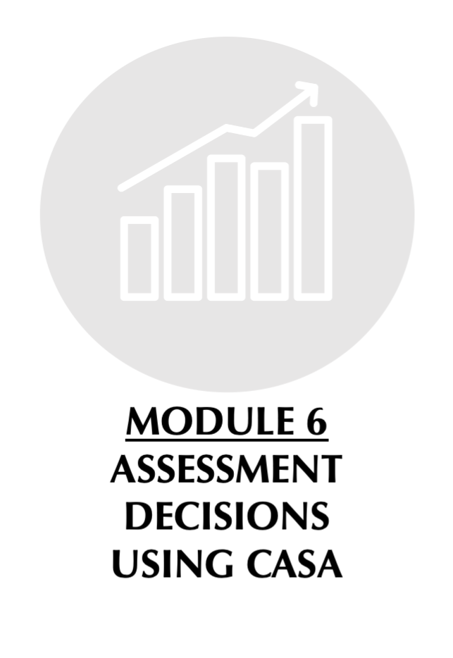 Goal 3 Module 6 Assessment Decisions Using CASA